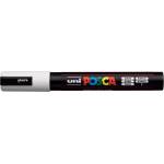 uni Декоративен маркер, 1, 8-2, 5 мм, UNI "Posca PC-5M", бял 286518000 (286518000)