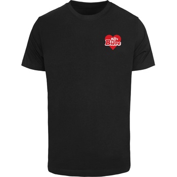 Mister Tee Тениска Bierherz Tee black XXLUB-MT3499-00007 - Тъмносив, размер S