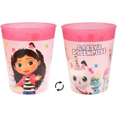 GODAN Plastový téglik Gabinin kúzelný domček Gabby's dollhouse 250 ml 95819