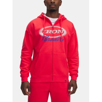 Under Armour Мъжки суитшърт Under Armour Pjt Rock Icon Fleece FZ Under Armour | Cherven | МЪЖЕ | XS