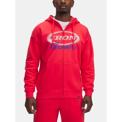 Under Armour Мъжки суитшърт Under Armour Pjt Rock Icon Fleece FZ Under Armour | Cherven | МЪЖЕ | XS