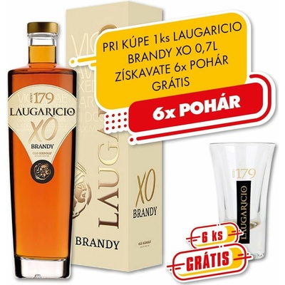 Laugaricio Brandy XO 36% 0,7 l (kartón)