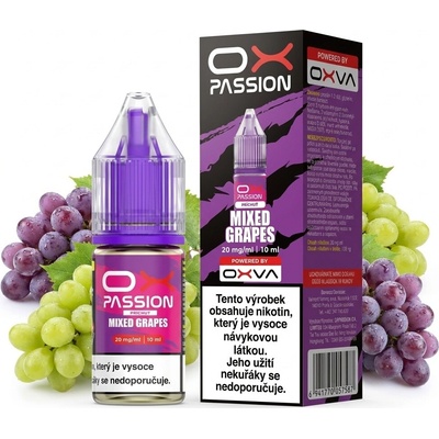 Oxva Ox Passion Salts Mixed Grapes 10 ml 10 mg