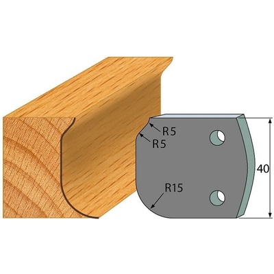 IGM profil 060 - pár omezovačů 40x4mm SP