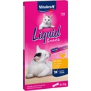 Vitakraft Cat Liquid snack s kuřetem taurin 24 x 15 g