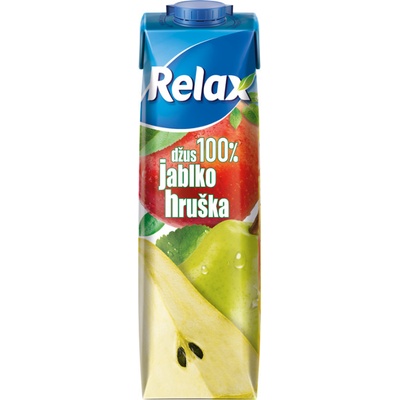 Relax 100% jablko hruška 1 l