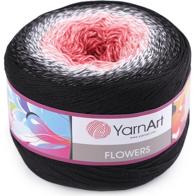 Pletací příze Flowers 250 g Varianta: 6 (260) růžová, Balení: 1 ks 46062/97526/213251