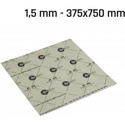 Tesniaca doska GAMBIT AF-202 - 375x750x1,5 mm