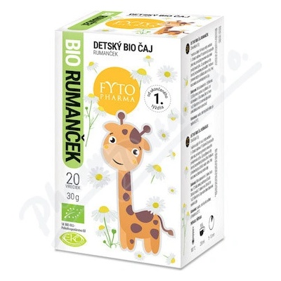 Fytopharma heřmánek od 1.týd.BIO 20 x 1.5g