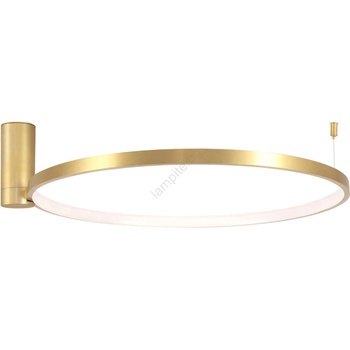 Polux Led Плафониера noemi led/20w/230v 4000k Ø 50 см златист (sa2322)