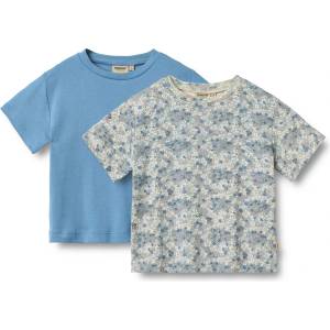 WHEAT Детска тениска WHEAT Kid's 2 T-Shirt Ella T-shirt - Summer Flowers - размер 116 (EU) (704-6348-0114)