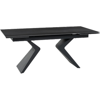 Carmen Разтегателна трапезна маса guama - черна