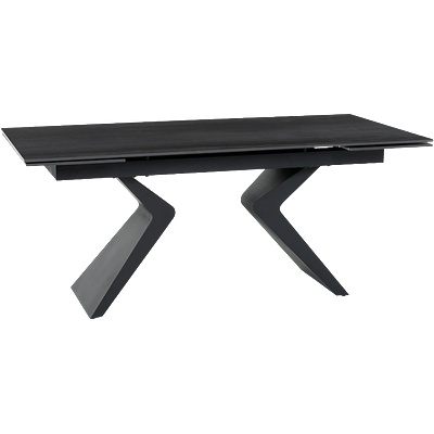 Carmen Разтегателна трапезна маса guama - черна