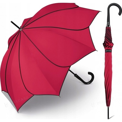 Pierre Cardin Sunflower deštník dámský holový červený – Sleviste.cz