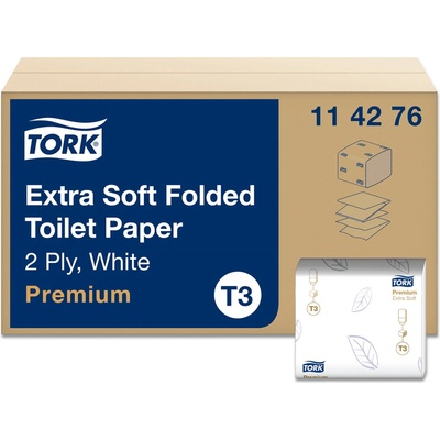 Tork Folded Extra Soft skládaný toaletní papír 2-vrstvý 252 ks