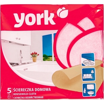 York Utierka pre domácnosť 5 ks mix farieb