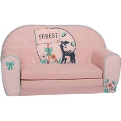 Mama Kiddies premium rozkladacie dvojité kreslo Doe Forest