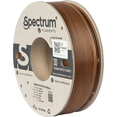 Spectrum 80988 3D филамент, PLA Nature, 1, 75mm, 250g, Тъмно кафяв (Dark beer) (80988)