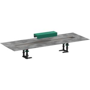 Hansgrohe uBox universal - Комплект за монтаж на линеен душ канал 700, неръждаема стомана 56011180 (56011180)