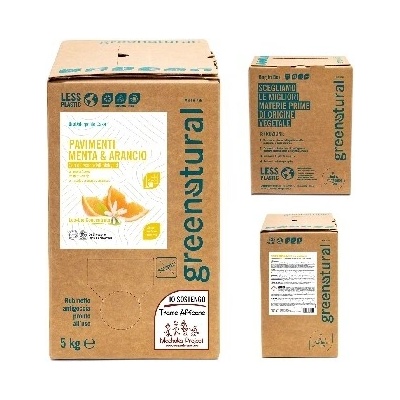 Greenatural Univerzálny čistič na podlahy a povrchy mäta a pomaranč 5 kg