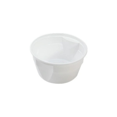 ECOFOL Plastová miska PP 500 ml kulatá bílá O127 mm bal/50 ks