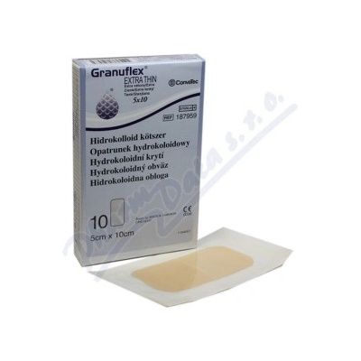 Granuflex E-THIN 5 x 10 cm 10 ks