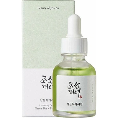 Calming Serum Green Tea + Panthenol серум за успокояване и подсилване на чувствителната кожа за жени 30 мл
