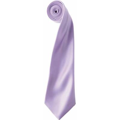 Premier Workwear Pánská saténová kravata PR750 Lilac
