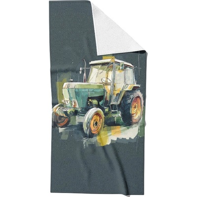 Takoy rýchloschnúca osuška 80 x 160 cm čarovný traktor