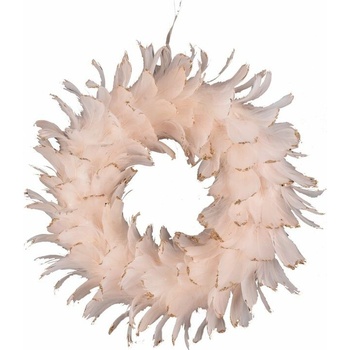 MagicHome Veniec páperový ružový závesný 35 cm