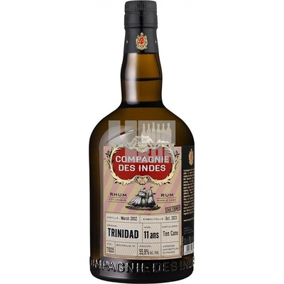 Compagnie des Indes Trinidad 11y Cask Strength 55,9% 0,7 l (karton)