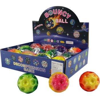 Rappa Míček skákací duhový 7 cm