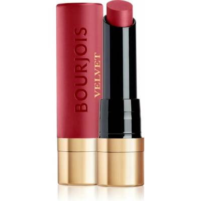 Bourjois Rouge Velvet The Lipstick Matná rtěnka 54 Cherry D’Amour 2,4 g – Hledejceny.cz