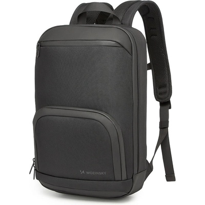 Wozinsky Premium Waterproof Laptop Backpack - стилна раница за MacBook Pro 15 и лаптопи до 15.6 ин. (черен)