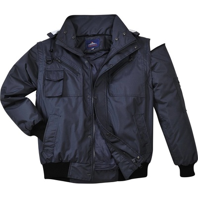 Portwest f465 / Водоустойчиво зимно бомбър яке 4в1 - тъмносиньо m (f465narm)