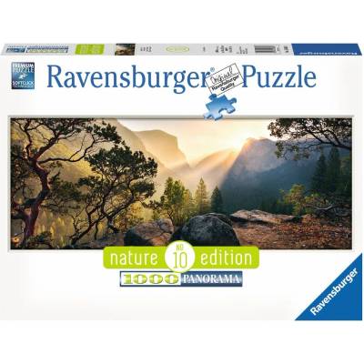 Ravensburger Панорамен пъзел Ravensburger от 1000 части - Парк Йосемити (15083)