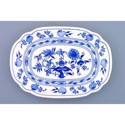 Cibulák Misa plochá 24 cm originálny cibuľový porcelán