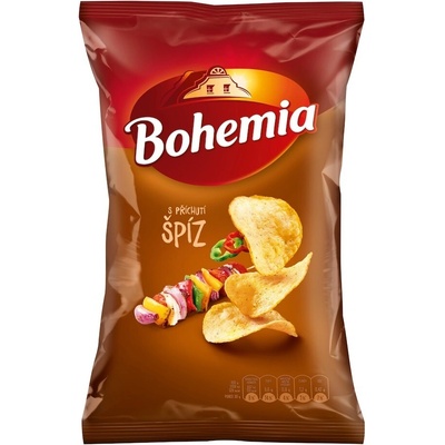 Bohemia bramborové lupínky Špíz 130 g
