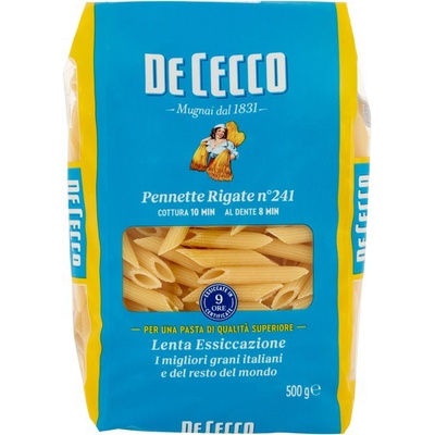 De Cecco Pennette Rigate No.241 0,5 kg
