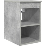 vidaXL Банков шкаф Междинен Бетонно сиво 30 x 44, 5 x 50 см (890353)