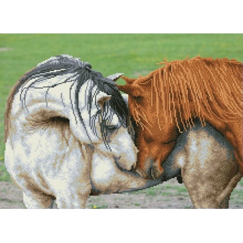 Image 1 of Diamond dotz Диамантен гоблен " Ухажване"