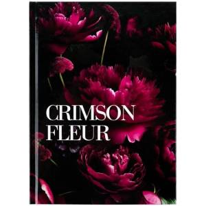 Тетрадка Axent Crimson fleur A5 96 л. сп. тв. к (1120766-8459-4-A)