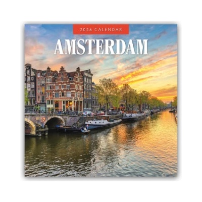 Browntrout Verlags GmbH Amsterdam 2026 - 16-Monatskalender | Red Robin