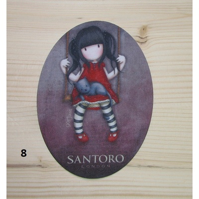 Nažehlovačky Santorio 8