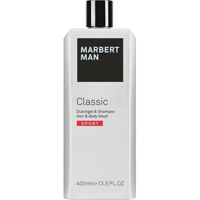 Marbert Man Шампоан за коса и тяло Classic Sport, 400 ml