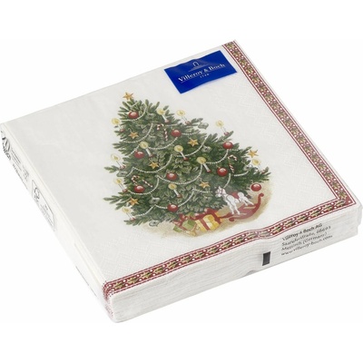 Villeroy & Boch 35-9074-0121 Papierové obrúsky Toy's Delight vianočný stromček 25 cm 20 ks