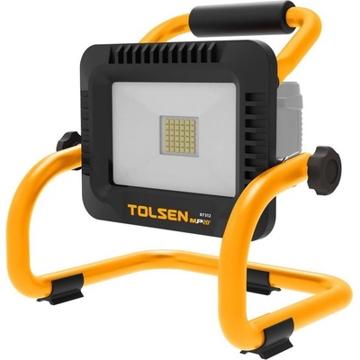 Tolsen Tools Tolsen Акумулаторен преносим работен led прожектор 20v, 20w, 6500k, без батерия (87312)