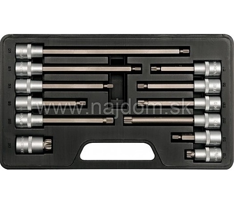 Bity sada 12 ks HEX, SPLINE