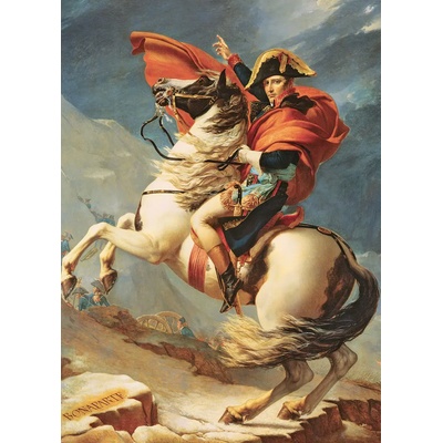 EUROGRAPHICS - Puzzle David: Napoleon Crossing the Alps - 1 000 piese