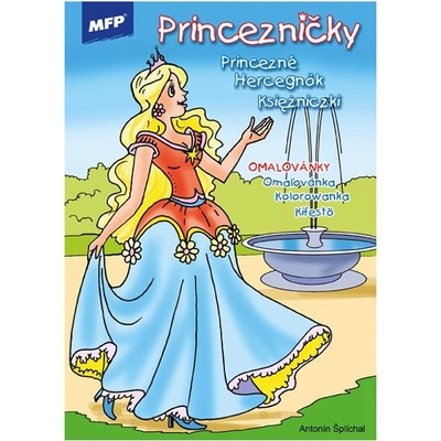 Vymaľovánky A4 MFP Princezničky